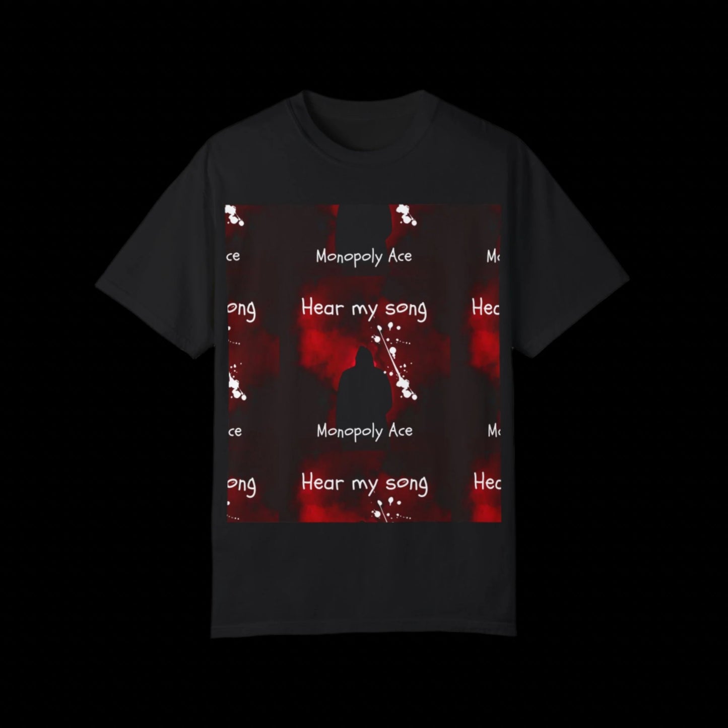 Monopoly Ace 'Hear my song' T-shirt