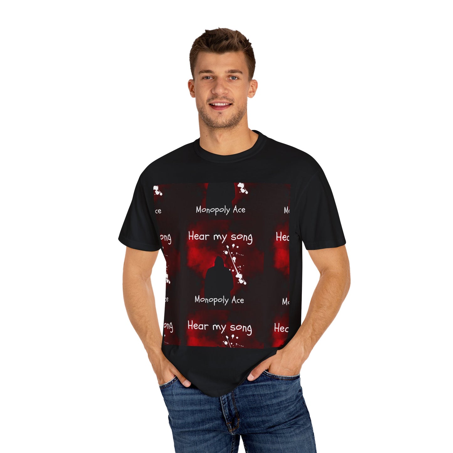 Monopoly Ace 'Hear my song' T-shirt